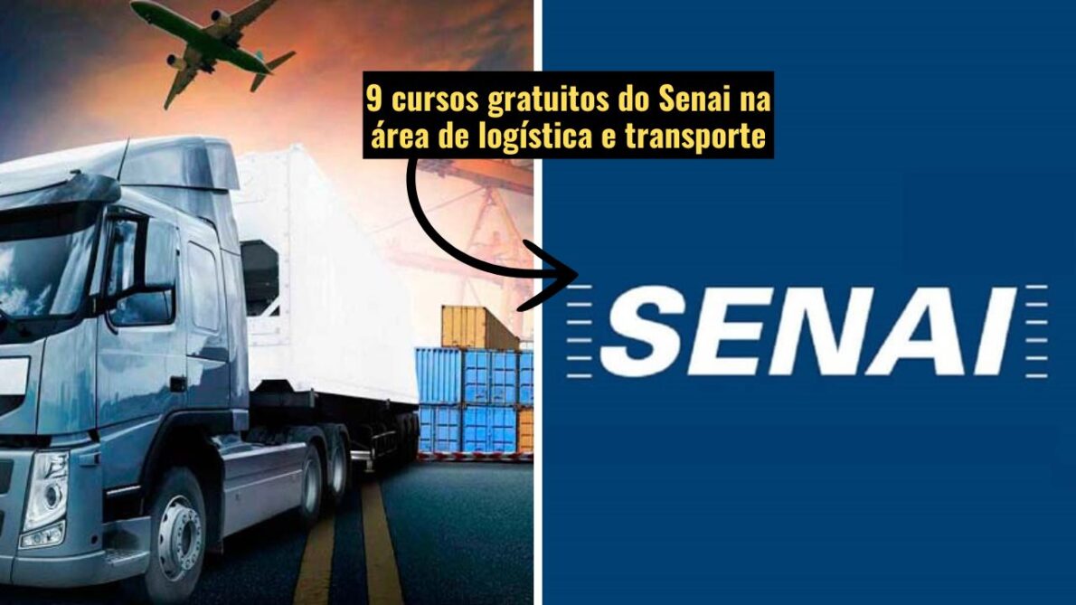 Cursos gratuitos do Senai são voltados para iniciantes e profissionais que já atuam na área de logística e transporte, oferecendo uma formação prática e teórica de alta qualidade