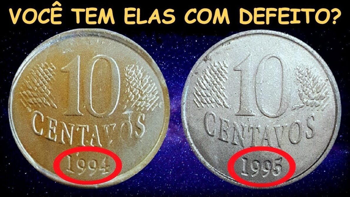 Moeda rara! R$ 650 por uma moeda de 10 centavos Descubra se você tem essa raridade valiosa em sua casa