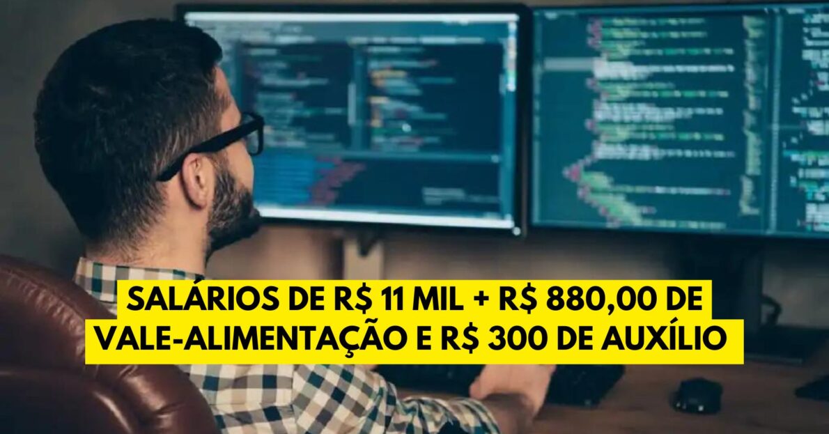 Quer trabalhar na FIERGS e ganhar R$ 11.158,32 + R$ 880,00 de vale-alimentação e R$ 300 de auxílio