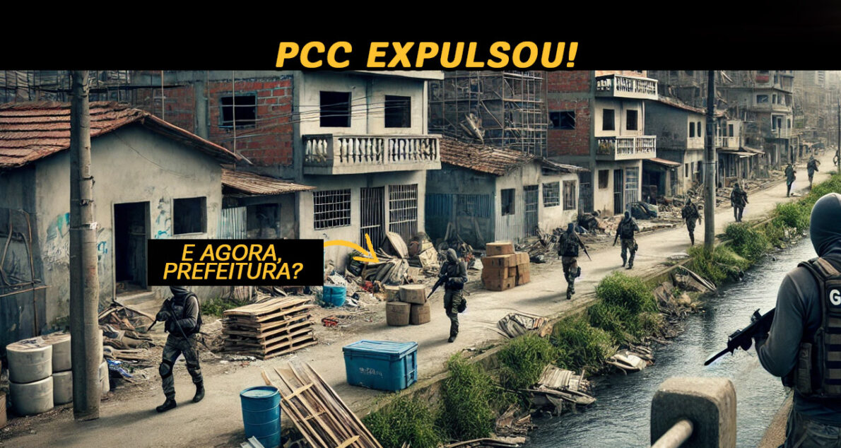 Obra de R$ 100 MILHÕES está sob risco! Motivo: PCC desafia poder público e expulsa empresa do local