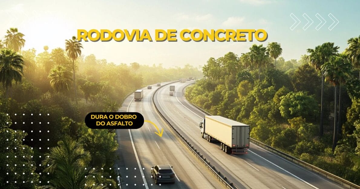 Paraná adota concreto em rodovia para maior durabilidade. Projeto na PRC-280 espera concluir pavimentação até novembro. Será uma solução duradoura?