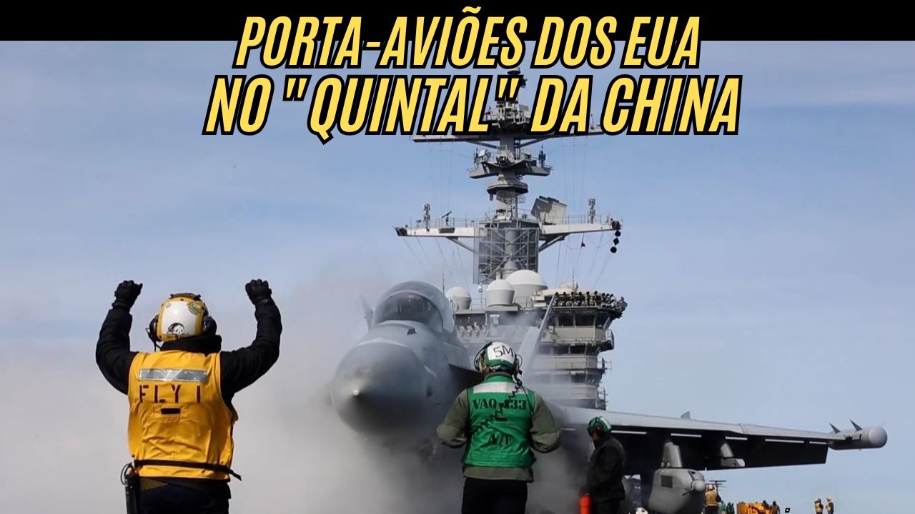 97 mil toneladas de FORÇA NUCLEAR: Porta-aviões da Marinha dos EUA chega à Malásia após 12 anos e provoca alerta na China
