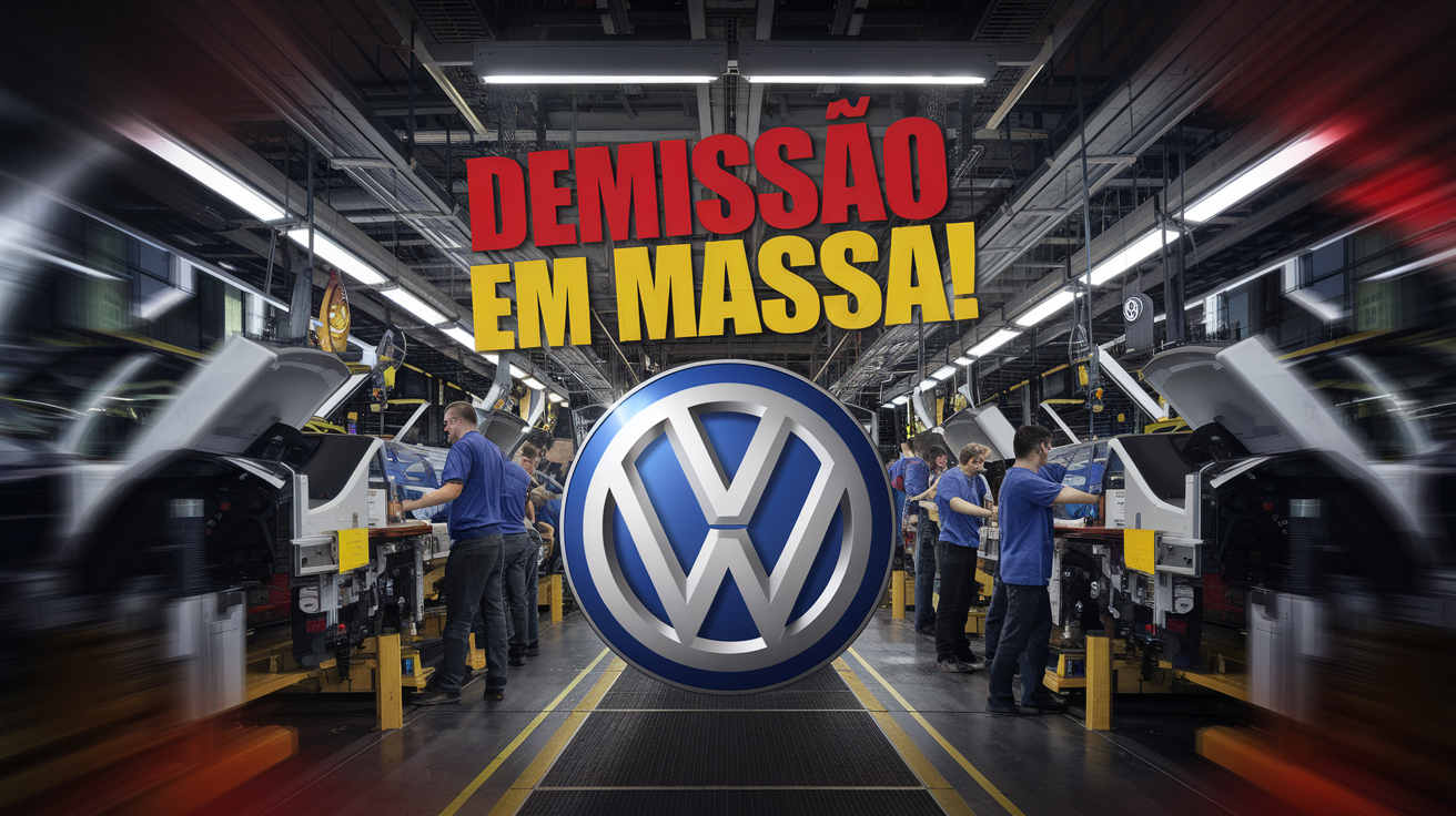 Volkswagen enfrenta crise histórica, fecha fábricas na Alemanha e anuncia demissões em massa. Entenda o impacto global.