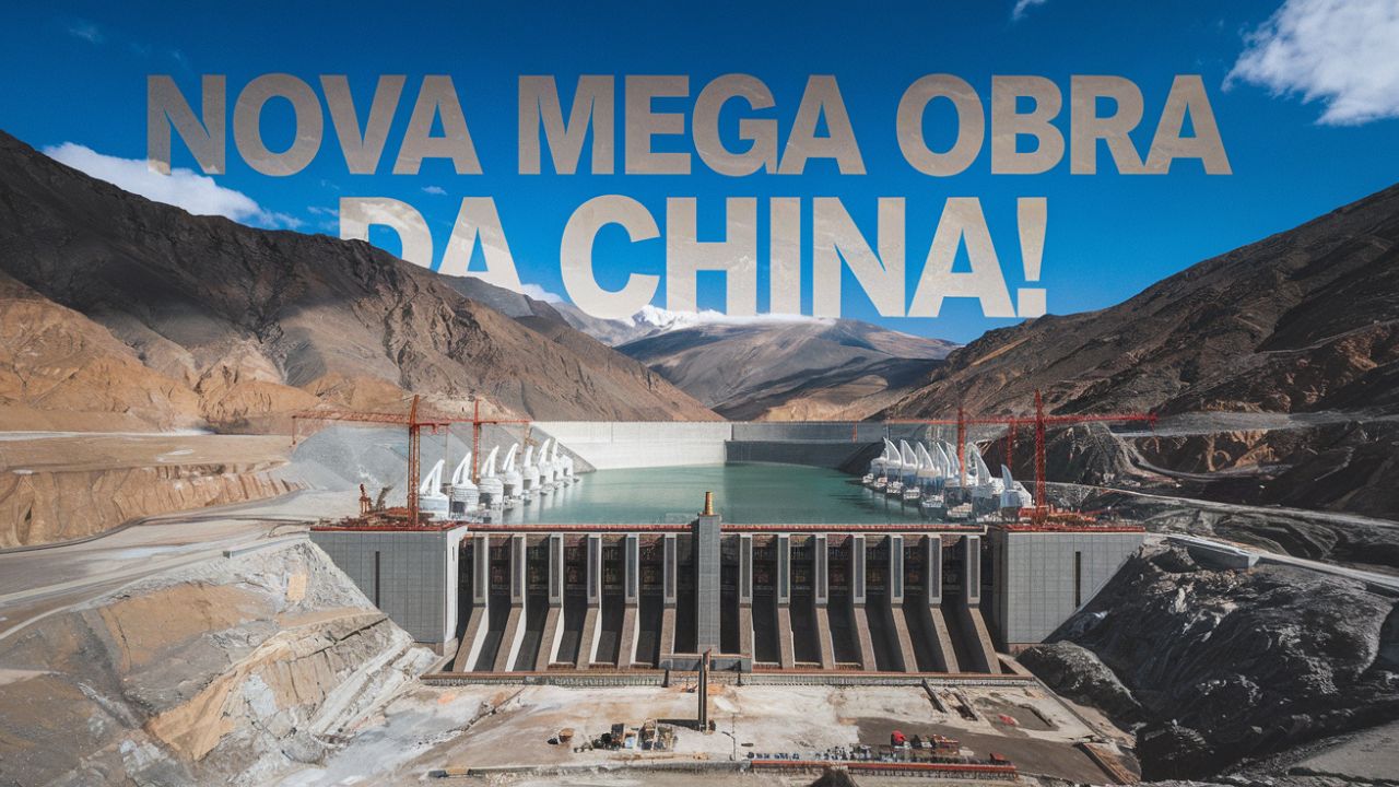 China dá início à construção da MAIOR hidrelétrica do mundo no Tibete, capaz de produzir energia para milhões e redefinir o futuro das renováveis