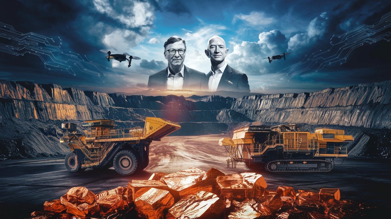 Descoberta de megadepósito de cobre choca o mundo! Financiado por Bill Gates e Jeff Bezos, tesouro mineral promete revolucionar