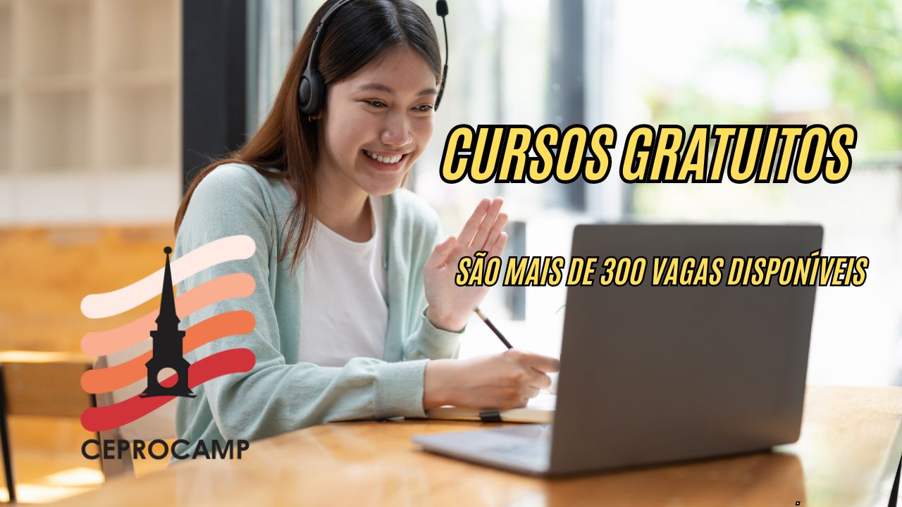Está buscando uma oportunidade de se qualificar? Ceprocamp abre inscrições para cursos técnicos gratuitos; inscrições podem ser feitas até o dia 16 de dezembro