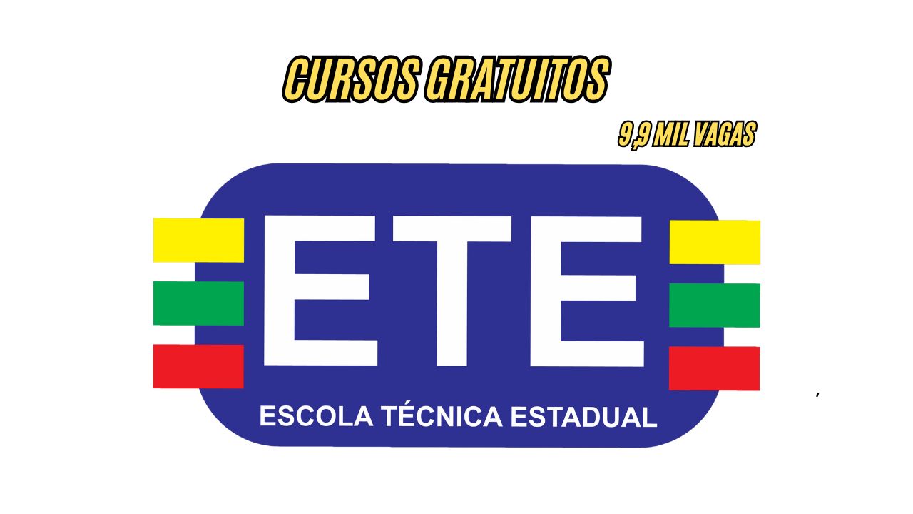 Estado abre 9,9 mil vagas em cursos técnicos gratuitos! As inscrições estão abertas até 15 de dezembro; Saiba como se inscrever!