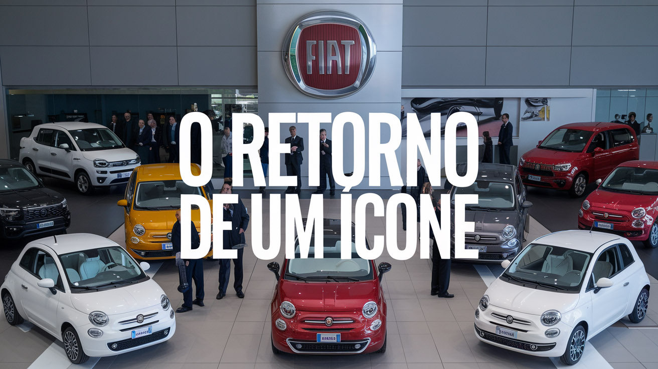 O Fiat 147 2026 Legacy revive um ícone com tecnologia de ponta, design futurista e homenagem ao clássico que marcou gerações no Brasil.