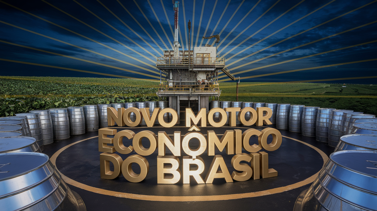 Petróleo supera soja como principal produto de exportação do Brasil em 2024. Pré-sal e demanda global impulsionam recorde de receita.