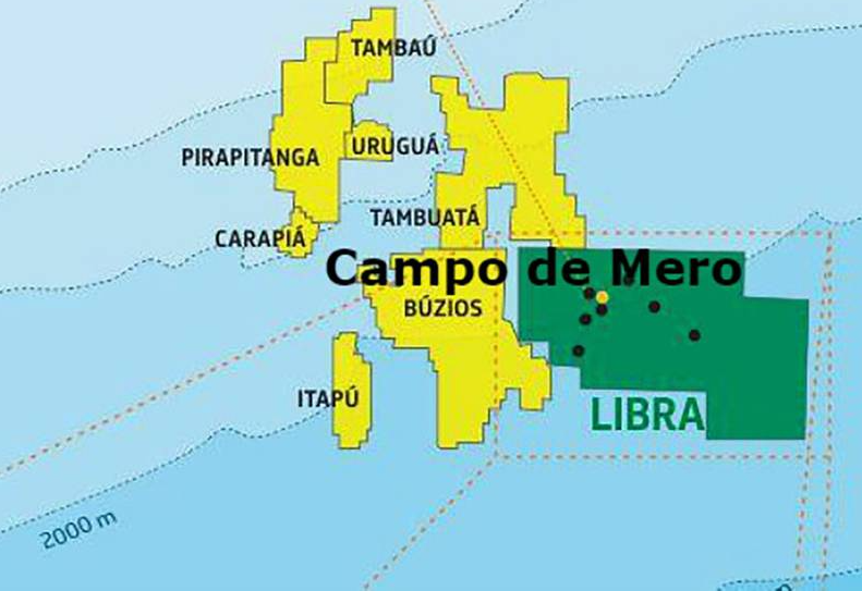 O campo de Mero está localizado em águas ultraprofundas da Bacia de Santos, a 180 km da costa do Rio de Janeiro, com profundidade de água de 2.100 metros. Atualmente, já conta com quatro FPSOs em operação e tem capacidade de produção instalada de 770 mil barris de óleo por dia, consolidando-se como um dos maiores ativos do pré-sal brasileiro.