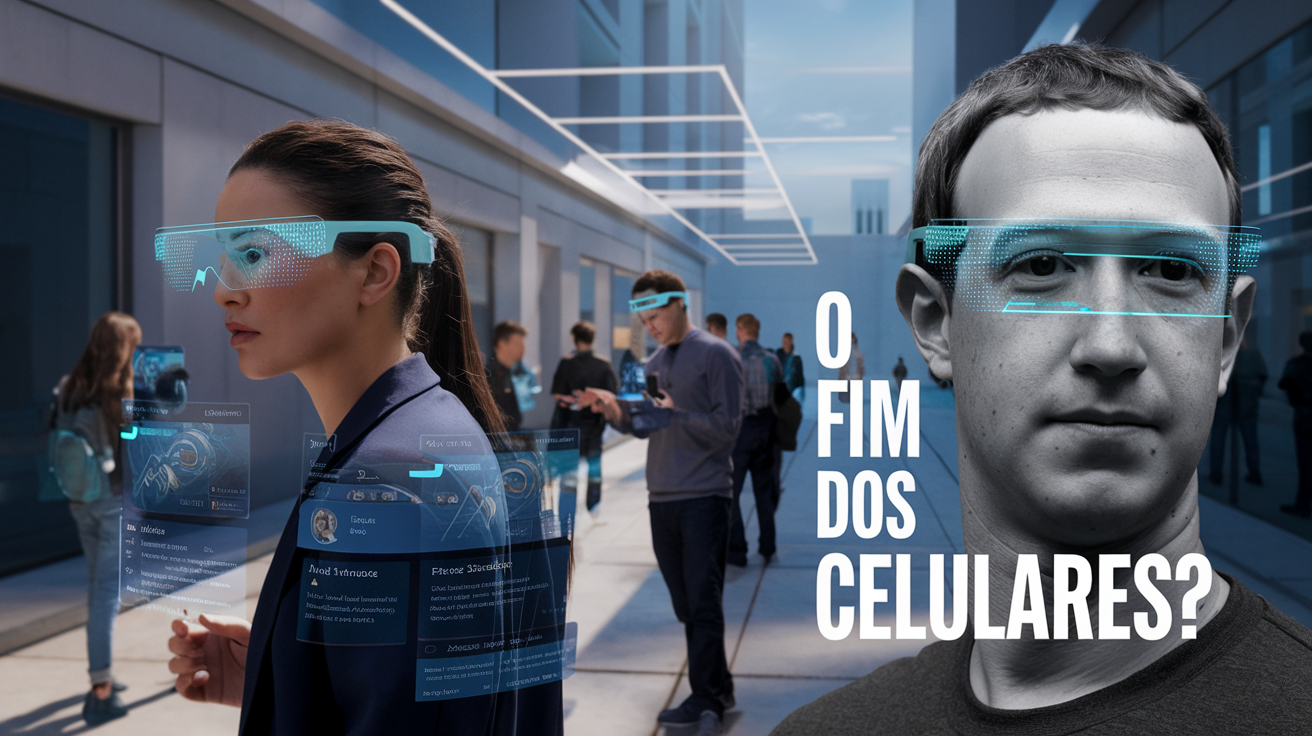 Óculos inteligentes podem substituir os smartphones! Tecnologia da Meta e EssilorLuxottica revoluciona conectividade e computação invisível.