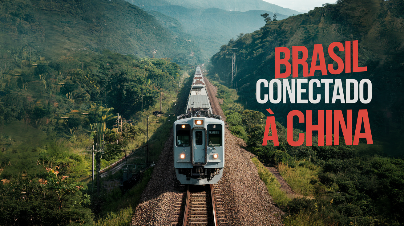 A ferrovia transoceânica promete conectar o Brasil ao Pacífico, revolucionando o comércio global e impulsionando a economia sul-americana.