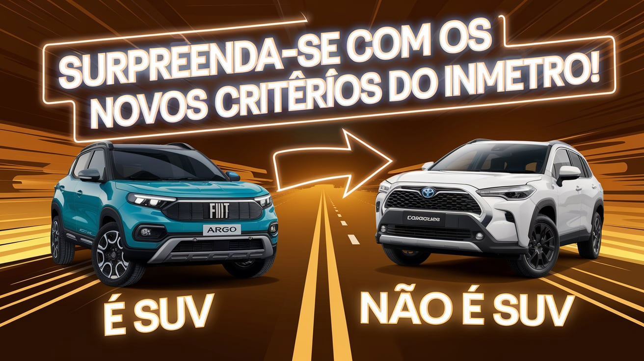 Fiat Argo e Kwid como SUVs? Mudanças do Inmetro surpreendem ao desafiar padrões do mercado automotivo brasileiro. Descubra mais!