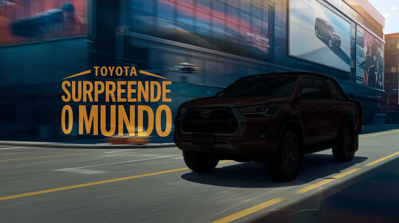 Toyota lança o Hilux Rangga SUV, um modelo para 7 pessoas mais barato que o SW4, prometendo revolucionar o mercado asiático em 2025.