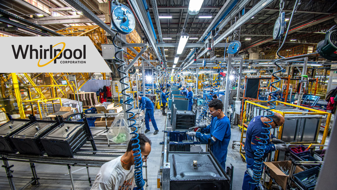 Whirlpool abre mais de 250 vagas de emprego para operadores de produção em sua fábrica de Joinville, com benefícios exclusivos e prêmios.
