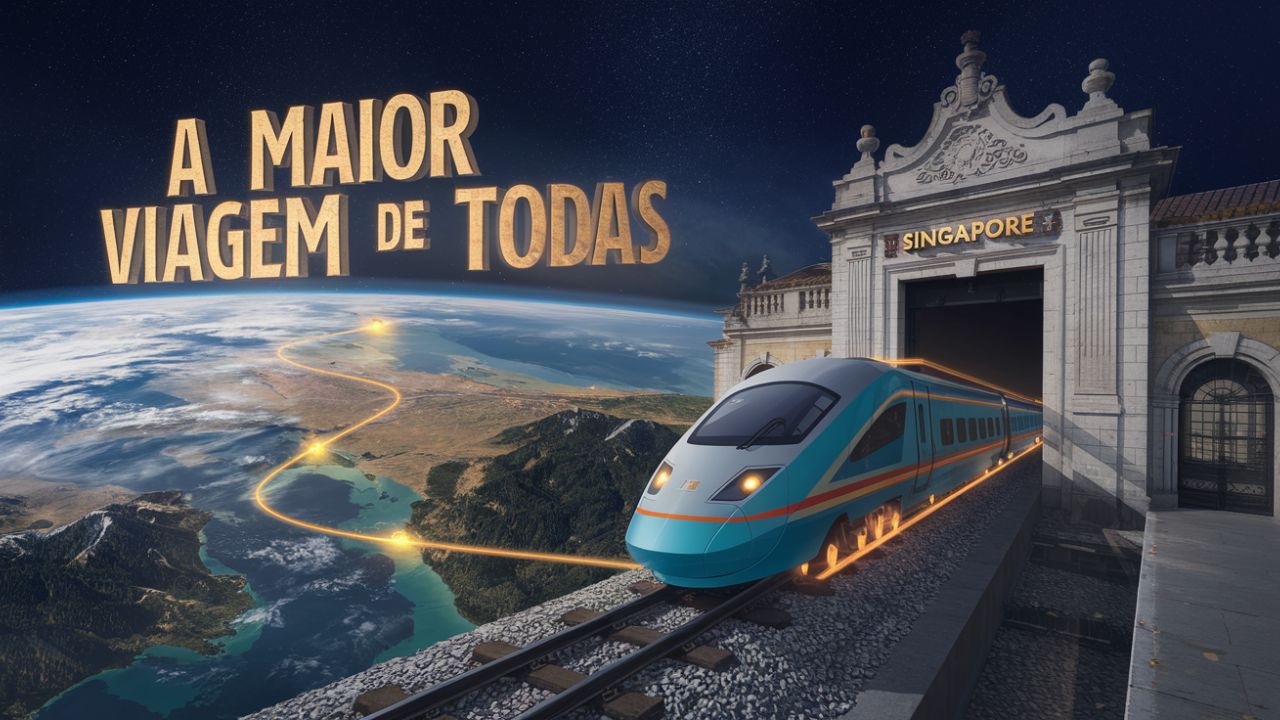 A viagem de trem mais LONGA do mundo: 19.000 KM, 13 países e 21 dias de aventura que foram interrompidos 
