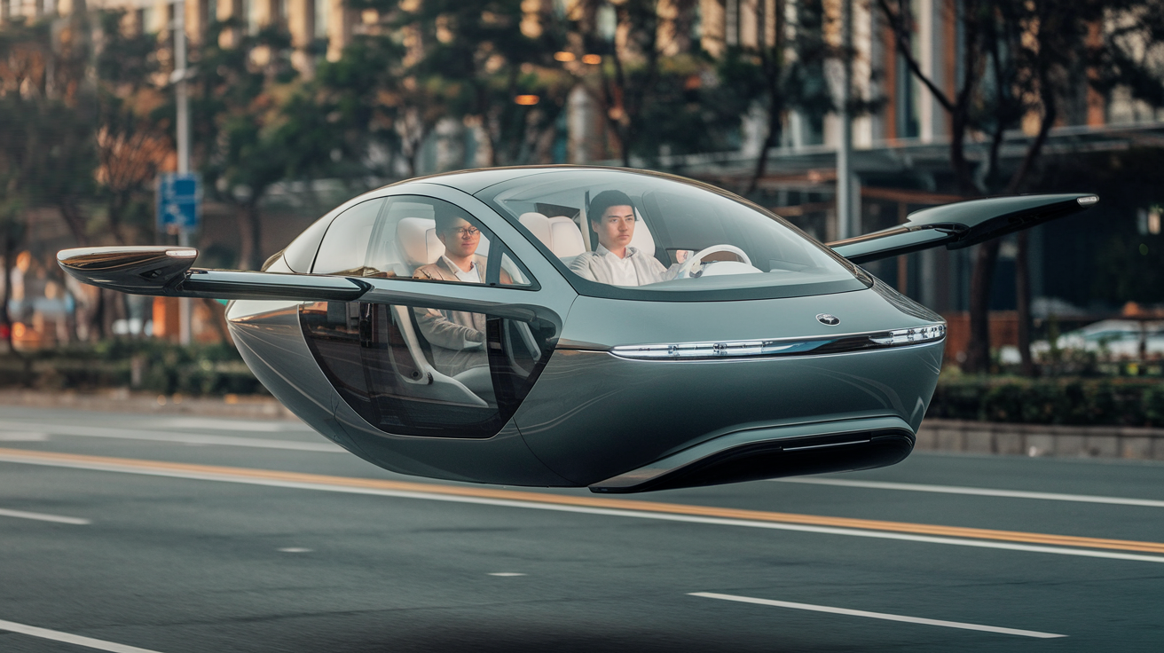 Carro voador da China deixa o mundo em choque! Tecnologia avançada ameaça revolucionar o transporte e mudar a maneira como nos locomovemos