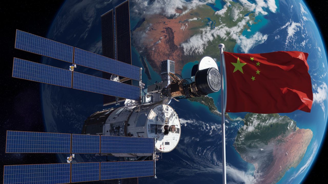 China se prepara para construir a maior estação espacial solar da história a 36 mil km da Terra