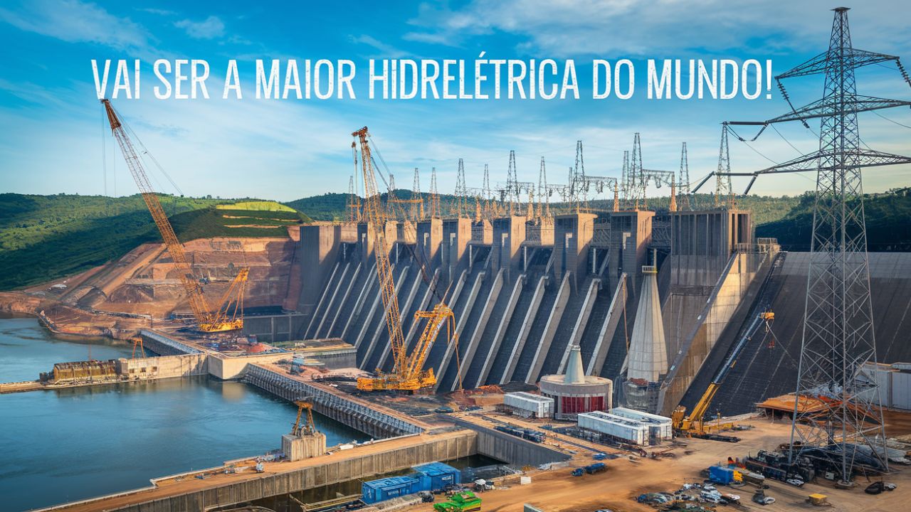 Maior que a Barragem Três Gargantas da CHINA! O GIGANTESCO megaprojeto africano de US$ 80 bilhões que pode revolucionar a energia e transformar um continente inteiro