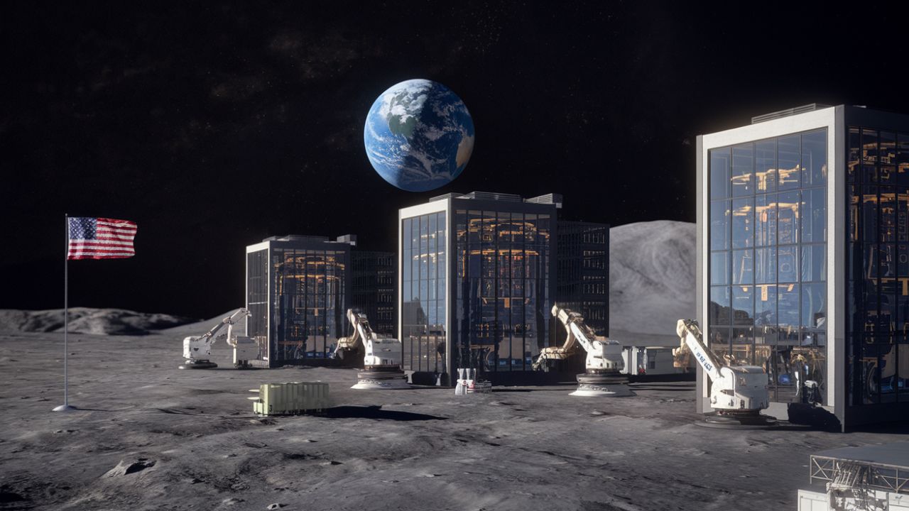 Os Estados Unidos pensam na Lua com um projeto tecnológico multimilionário com o qual querem fazer história