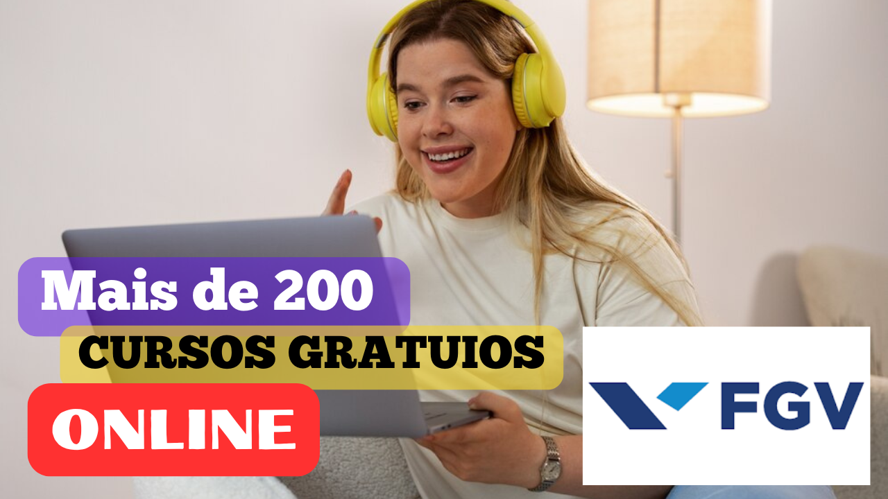 cursos - cursos online - cursos ead - cursos gratuitos - cursos grátis - FGV