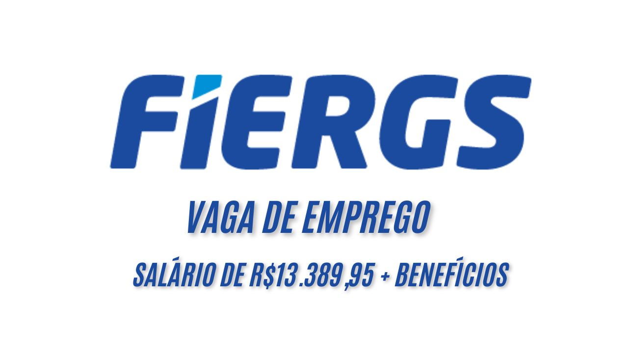 Trabalhe de segunda a sexta com salário de R$13.389,95 + benefícios; FIERGS procura interessados em trabalhar como Analista de Business Intelligence Sênior; Saiba mais