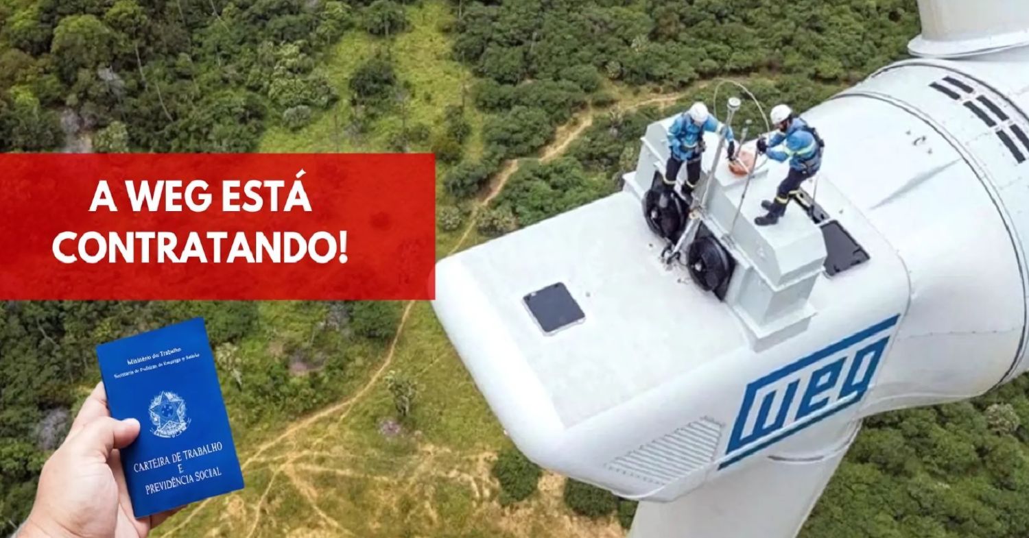 Trabalhe na WEG e ganhe R$ 2.200,00 + benefícios! Oportunidade de emprego aberta para Assistente Administrativo