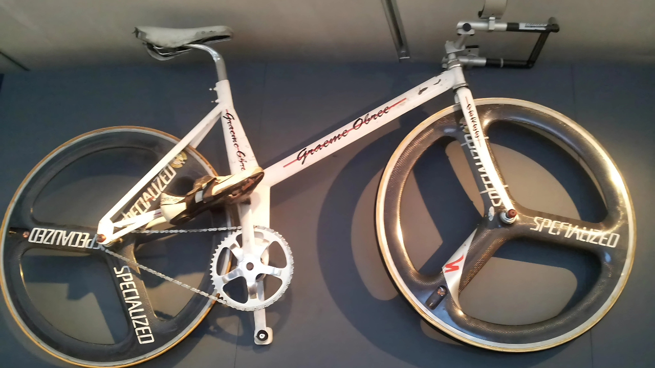 Old Faithful, a bicicleta criada por Graeme Obree. Fonte: The Next Web/Matthew Beedham