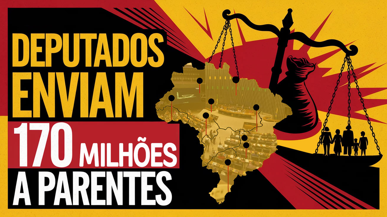 Deputados destinam mais de R$ 171 milhões em emendas Pix a prefeituras de parentes. Prática levanta polêmica e questiona transparência.