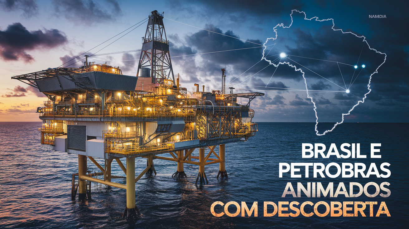 Descoberta de petróleo na Namíbia reacende esperanças na Bacia de Pelotas, possível "sucessor do pré-sal" no Brasil. Futuro promissor!