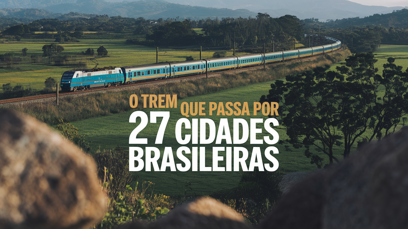 A Estrada de Ferro Carajás oferece passeio de trem de 16 horas passando por 27 cidades e proporciona uma experiência única para os turistas.
