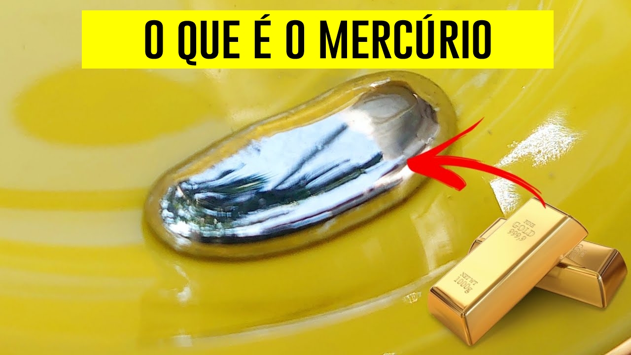mercúrio, ouro