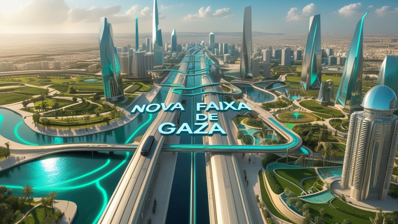 Benjamin Netanyahu revela plano surpreendente para transformar Gaza em um assentamento futurista 