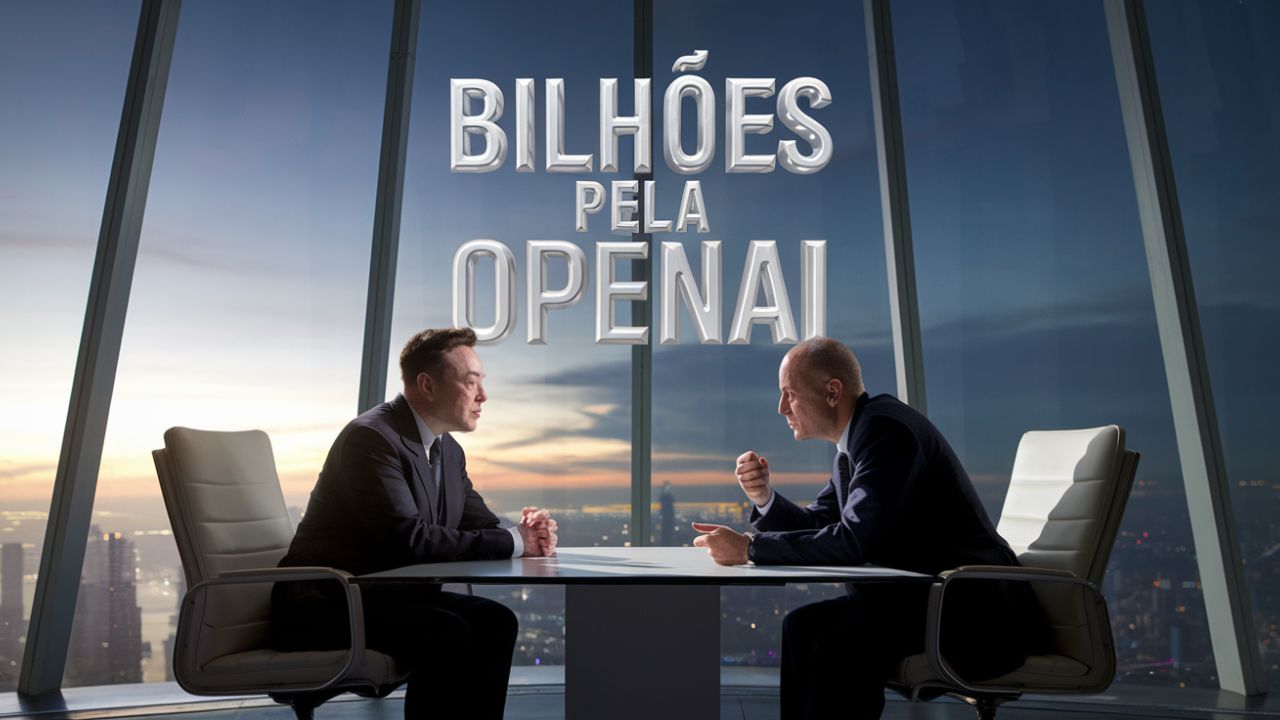 Musk entra com tudo na briga pela OpenAI e faz oferta chocante de US$ 97,4 bilhões para tomar o controle da empresa