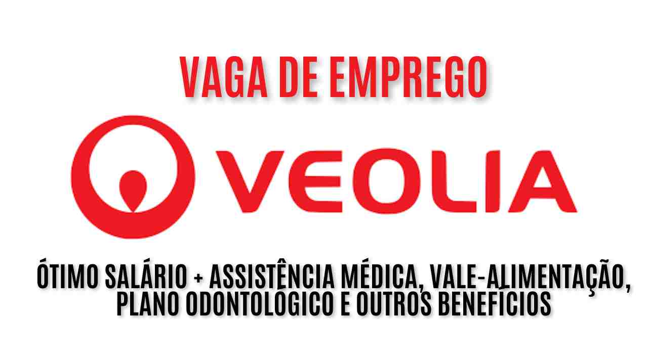 Trabalhe na Veolia! O Grupo Veolia está procurando interessados em trabalhar como Motorista; Ótimo salário + assistência médica, vale-alimentação, plano odontológico e participação nos resultados