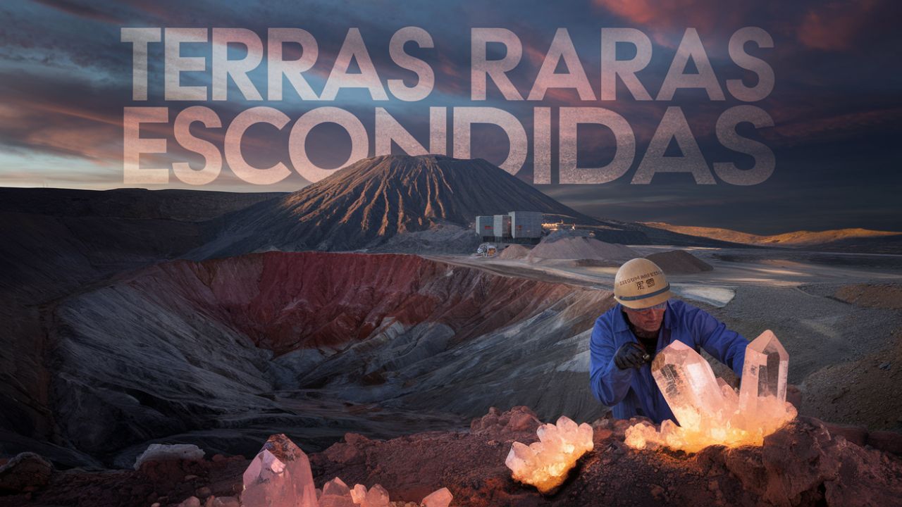 Vulcões revelam riquezas ocultas: Como descobrir depósitos de Terras Raras para a energia do futuro