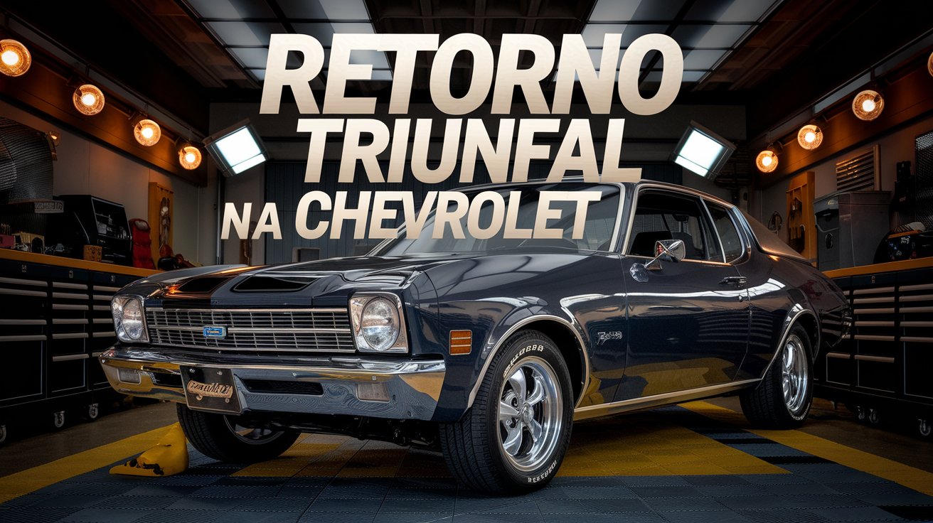 Chevrolet lança projeto para restaurar clássicos como Opala, Chevette e Monza. Iniciativa promete aquecer o mercado de antigos!