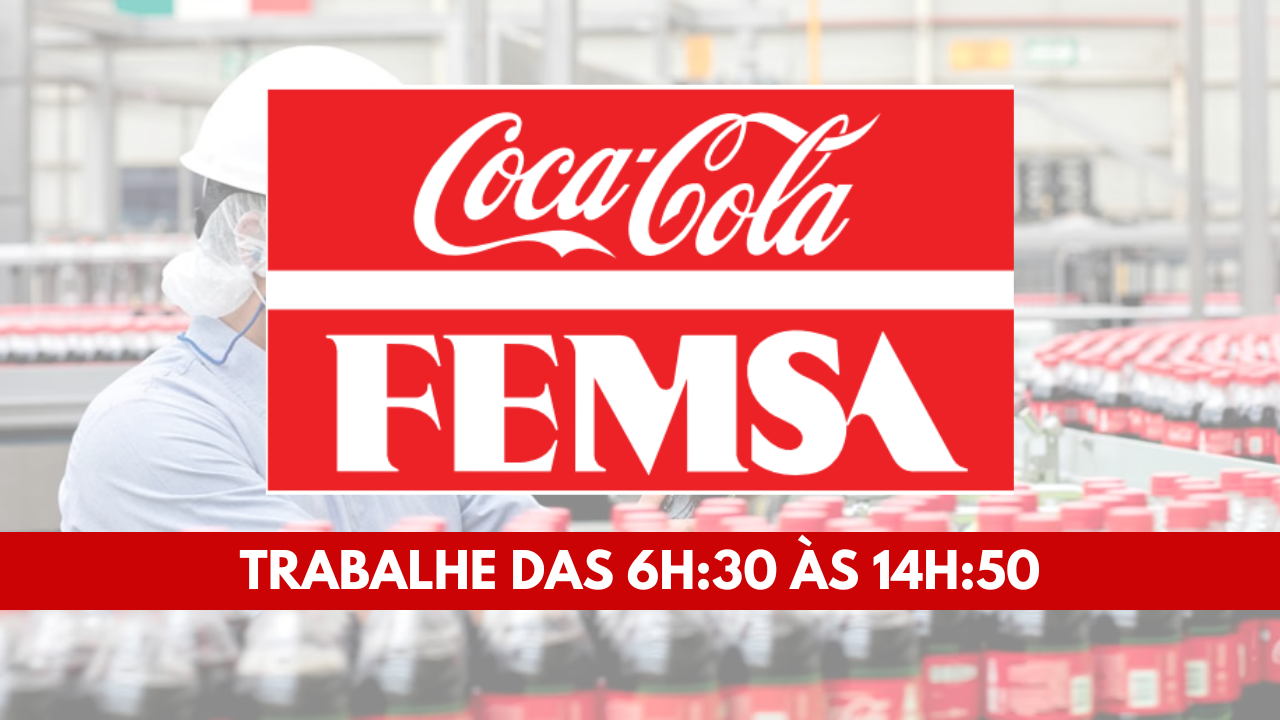 Coca-Cola FEMSA abre vaga de emprego para Assistente de Manufatura em Curitiba, exigindo ensino médio completo!