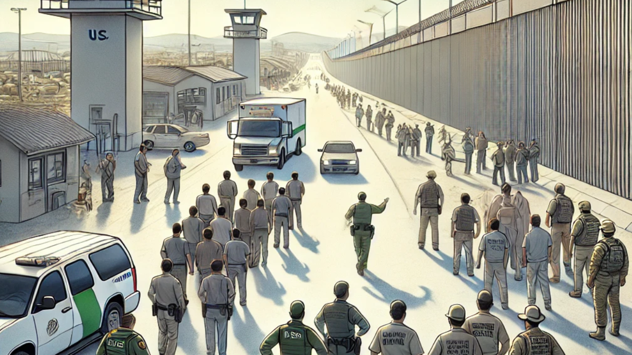 México recebe 11 mil imigrantes deportados dos EUA após novas medidas de Trump e reforça fronteira com tropas para conter imigração ilegal.