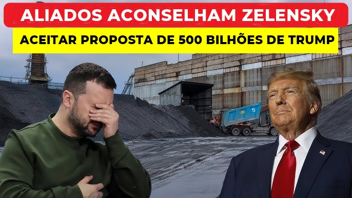 Ucrânia, terras raras, Trump, Zelensky