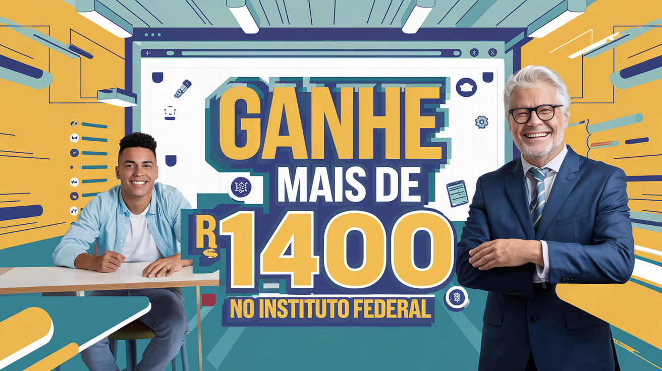 Instituto Federal do Acre abre inscrições para bolsas de até R$ 1.430 no programa Partiu IF. Inscrições gratuitas até 10 de fevereiro.