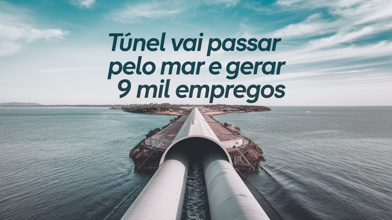 Acordo entre Lula e Tarcísio viabiliza túnel submerso Santos-Guarujá, investimento de R$ 6 bilhões promete revolucionar a Baixada Santista.