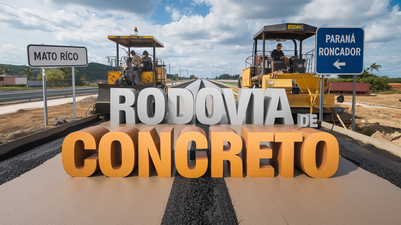 Governo do Paraná investe R$ 119 milhões na pavimentação da PR-239 entre Mato Rico e Roncador, impulsionando o desenvolvimento regional.