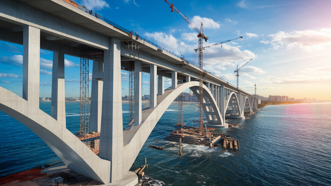 A Ponte de Guaratuba avança e já atinge 38,8% de execução. Com 1.244 metros, a obra promete revolucionar o litoral do Paraná.