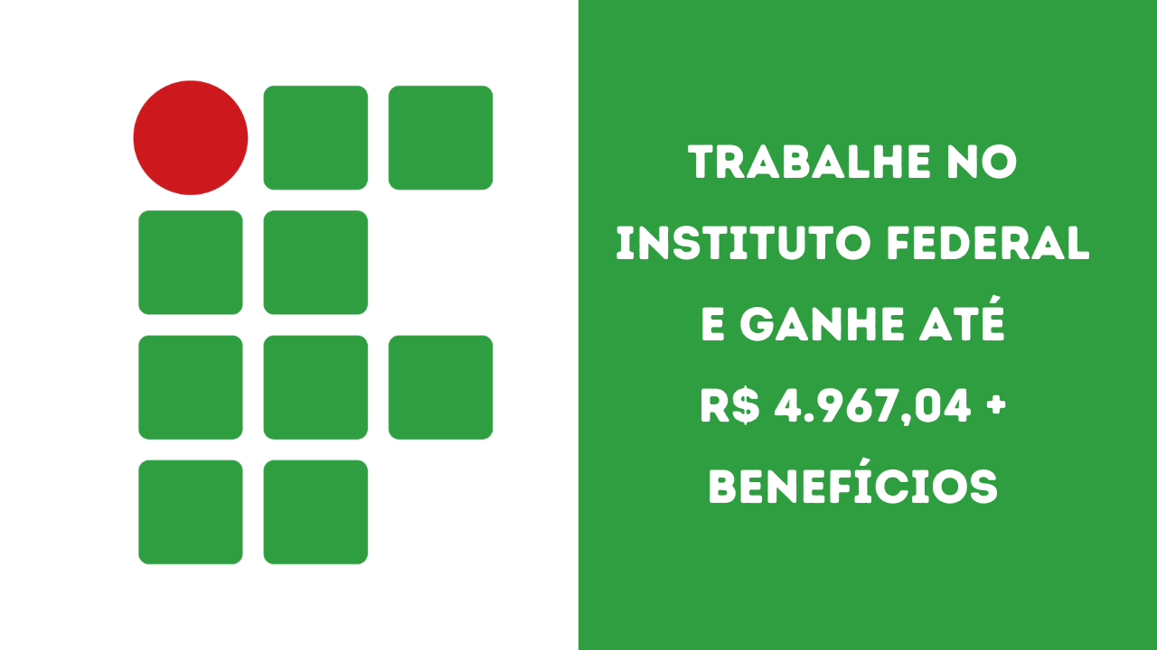 Instituto Federal abre concurso público com 19 vagas para técnicos administrativos; inscrições até 5 de março, com salários e benefícios atrativos.