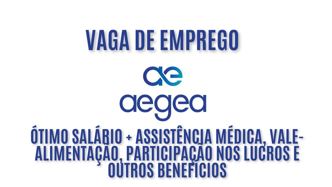 Aegea anuncia vaga de emprego para pedreiro, oferece ótimo salário + assistência médica, vale-alimentação, participação nos lucros e outros benefícios, veja como garantir a vaga