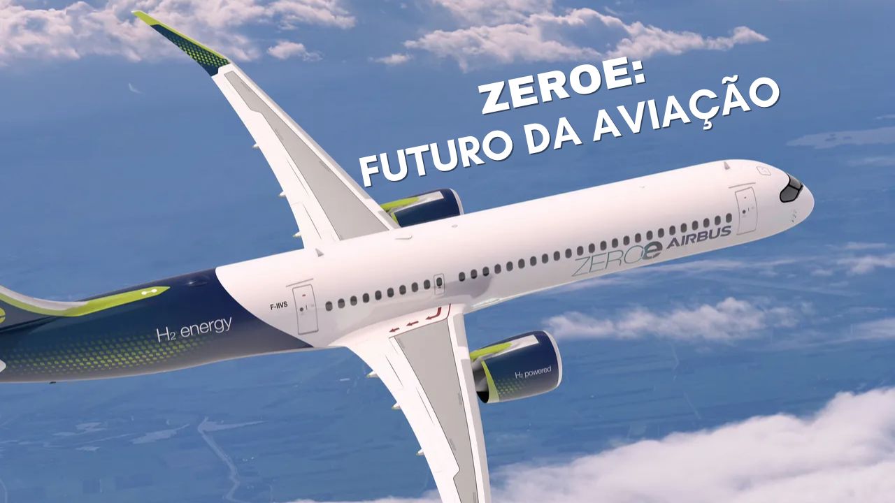 Airbus apresenta avião movido a hidrogênio e promete revolucionar o setor aéreo