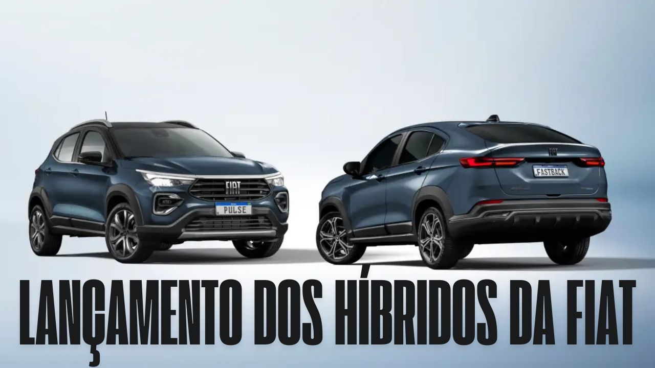A Fiat lança no Brasil os modelos híbridos Fastback e Pulse, equipados com tecnologia Byo-Hybrid, combinando eficiência e sustentabilidade no mercado automotivo nacional
