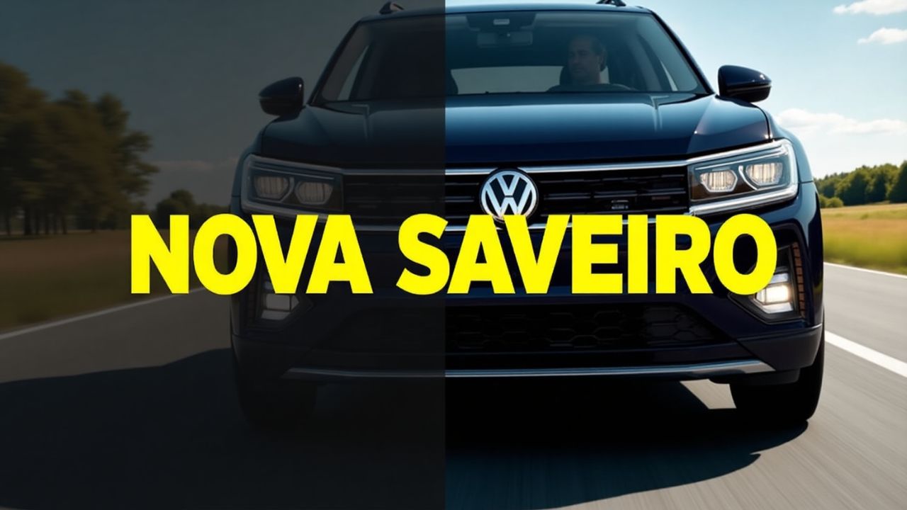Volkswagen anuncia nova Saveiro 2025 com motor turbo de até 128 cv, plataforma MQB-A0 e produção nacional para competir com a Fiat Strada.