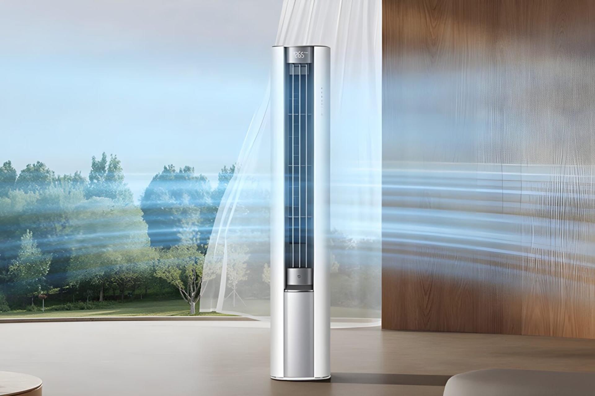 Xiaomi surpreende com ar-condicionado de 1,86m de altura e 33,5 kg, fino o suficiente para estantes, mas com potência e eficiência que transformam qualquer ambiente compacto
